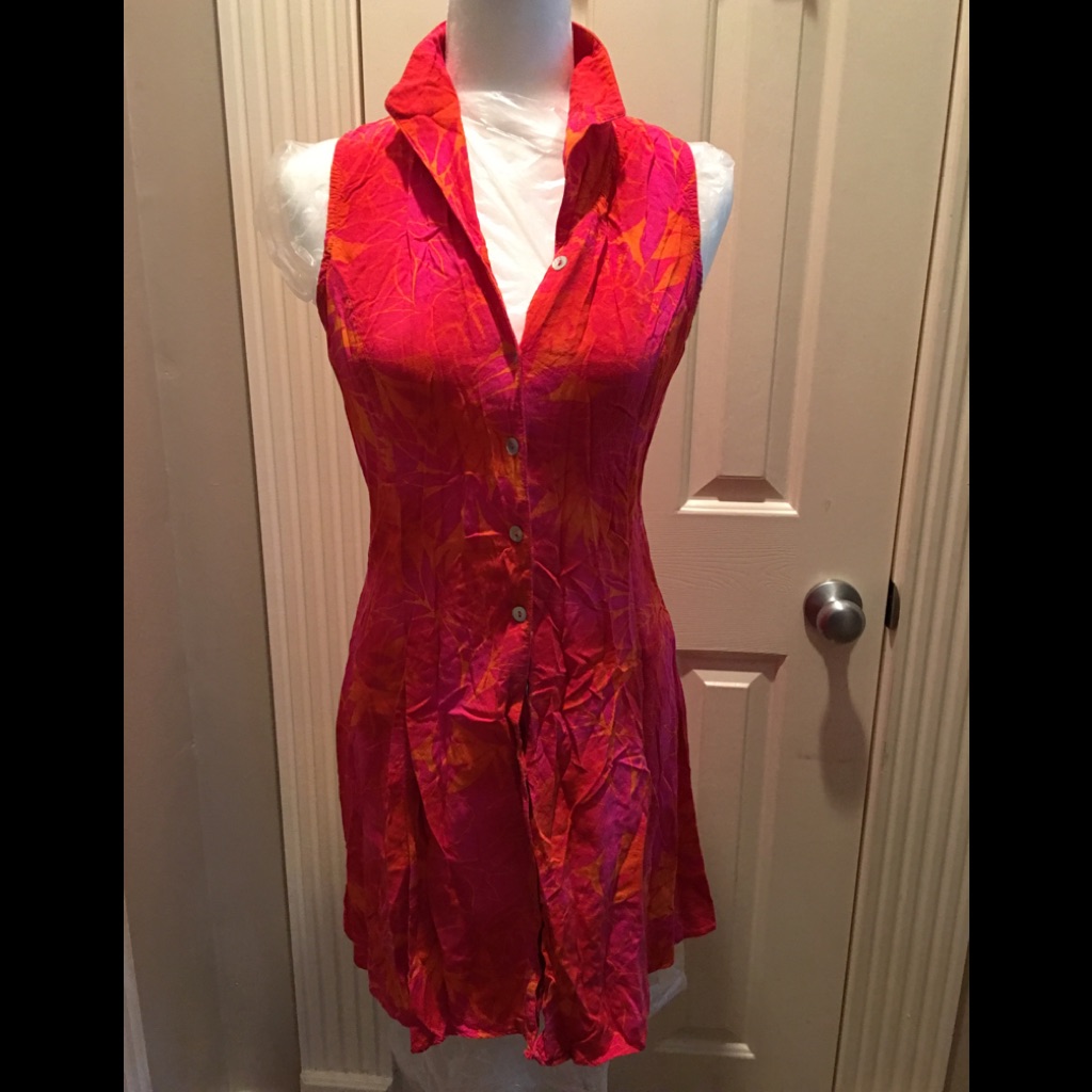 Impressions Brand A Line Dress Sleeveless